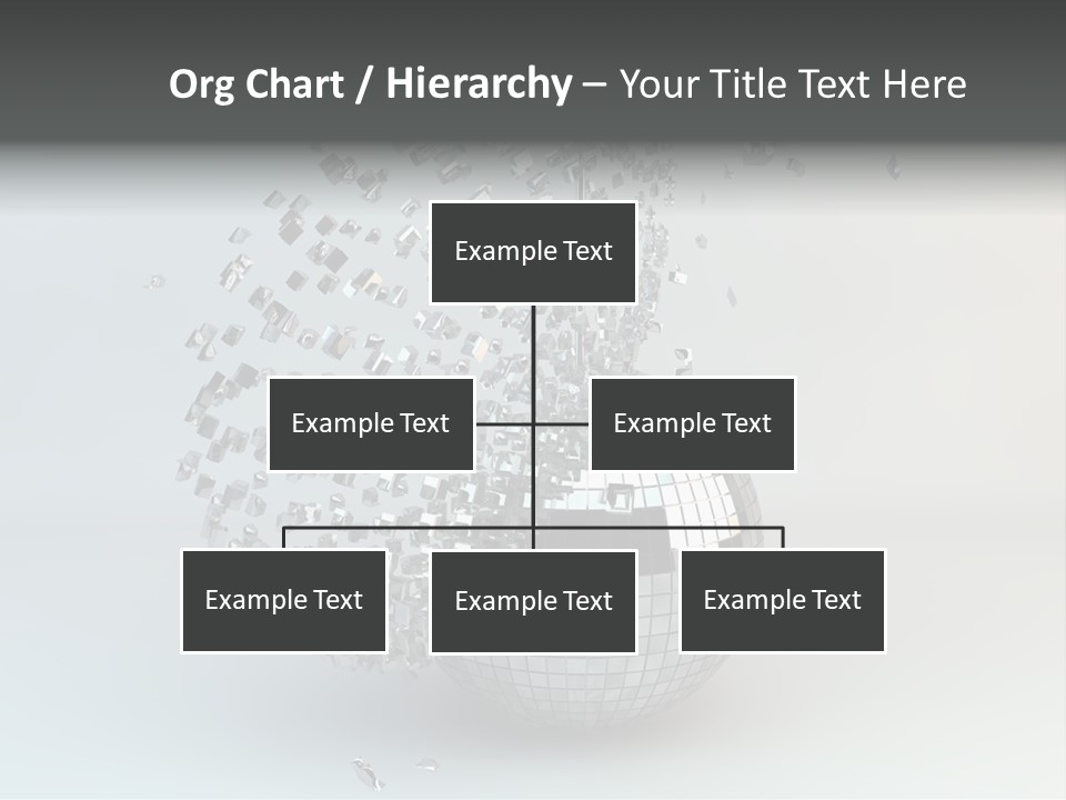 Dancing Explode Glitter PowerPoint Template