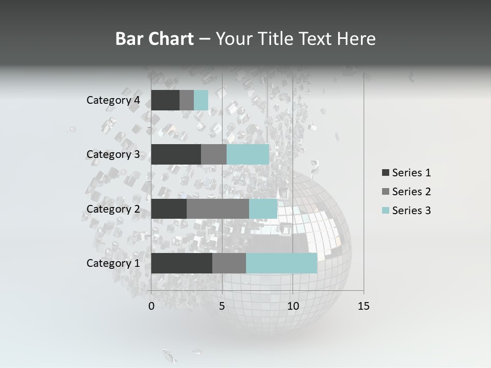 Dancing Explode Glitter PowerPoint Template