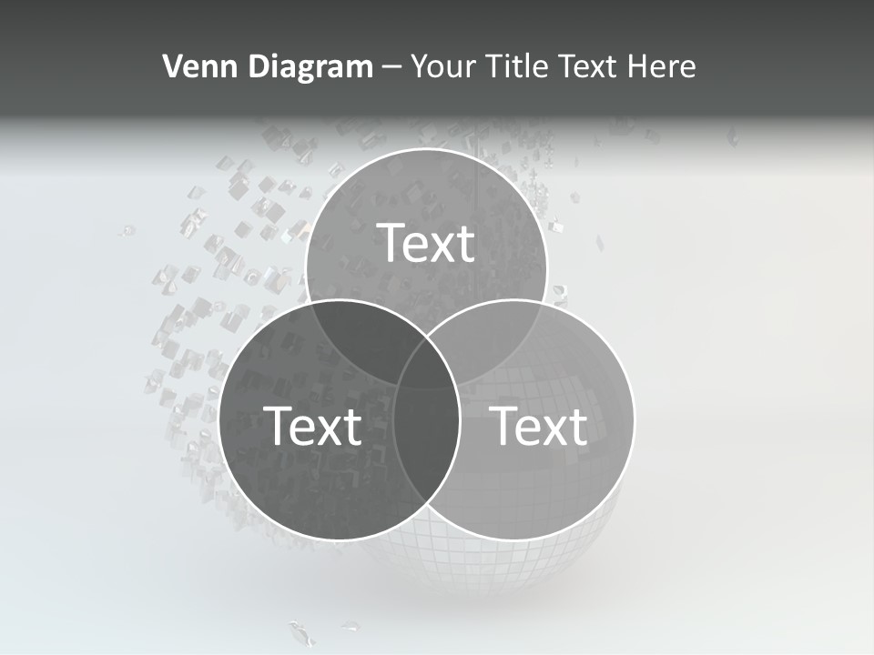 Dancing Explode Glitter PowerPoint Template