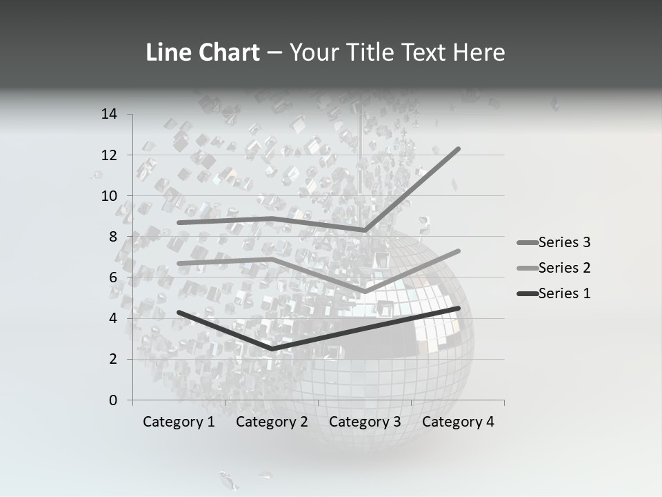 Dancing Explode Glitter PowerPoint Template