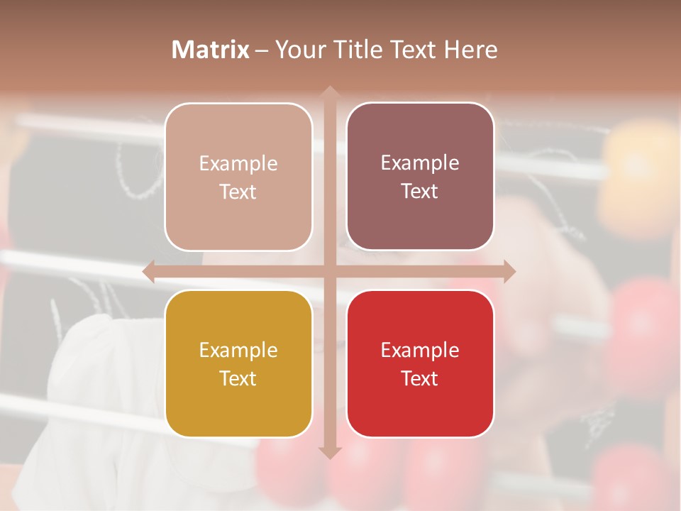 Colored Sign Student PowerPoint Template