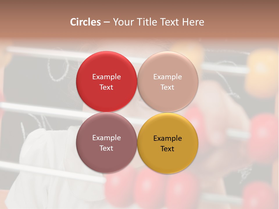 Colored Sign Student PowerPoint Template