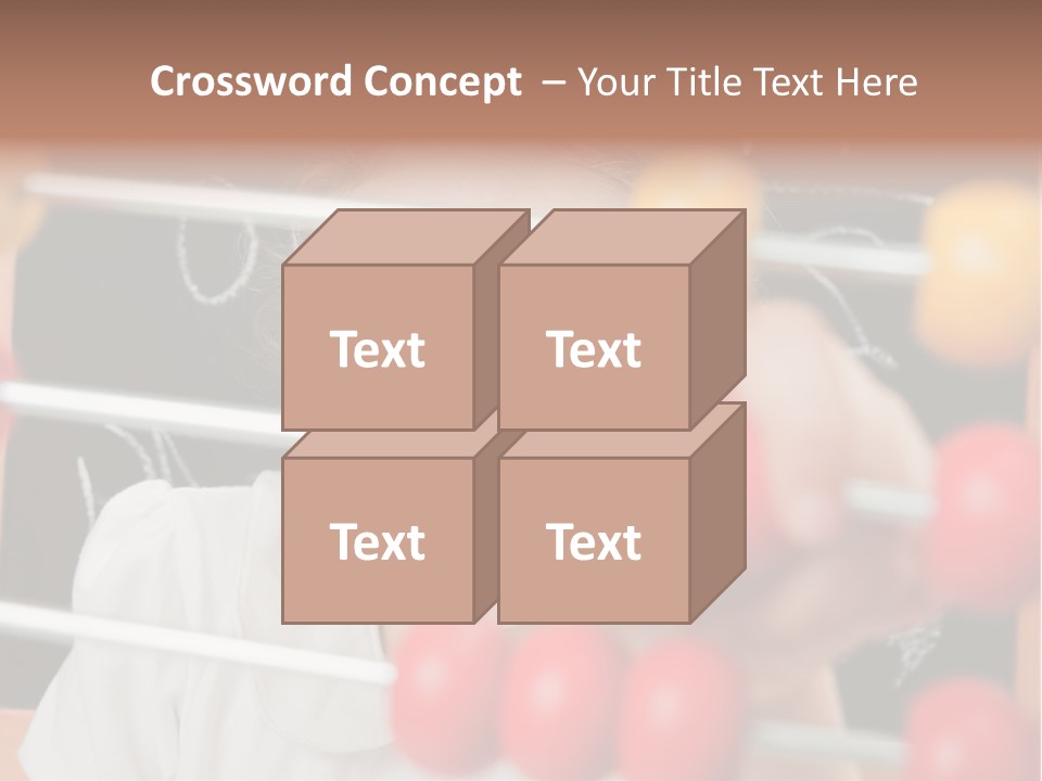 Colored Sign Student PowerPoint Template