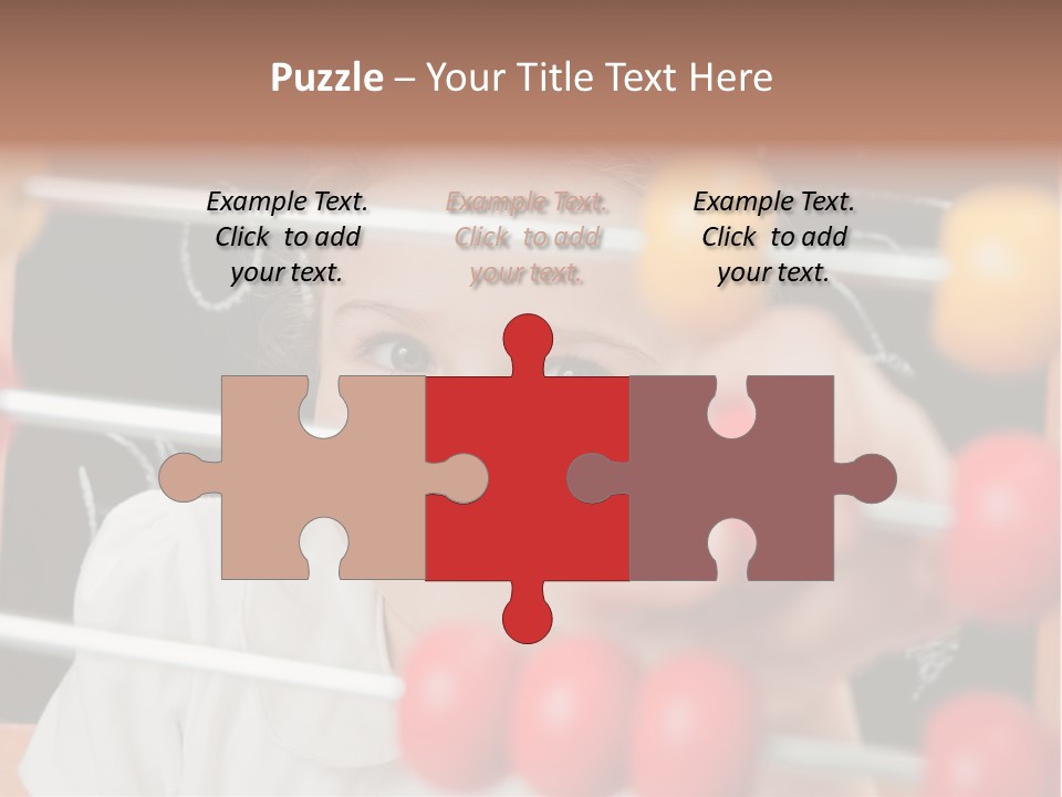 Colored Sign Student PowerPoint Template