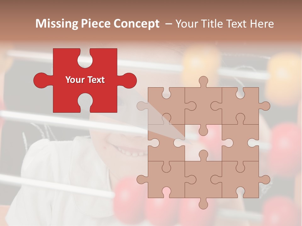 Colored Sign Student PowerPoint Template