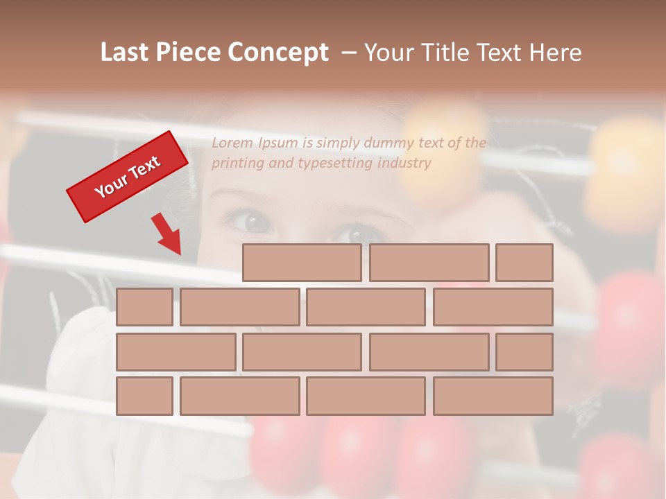 Colored Sign Student PowerPoint Template
