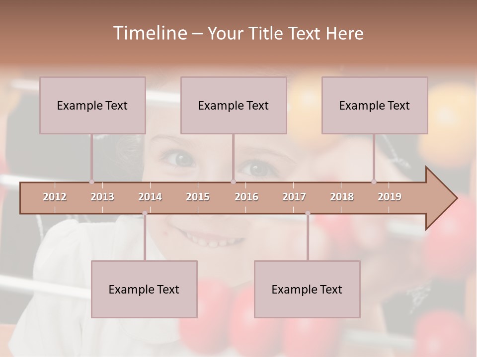 Colored Sign Student PowerPoint Template