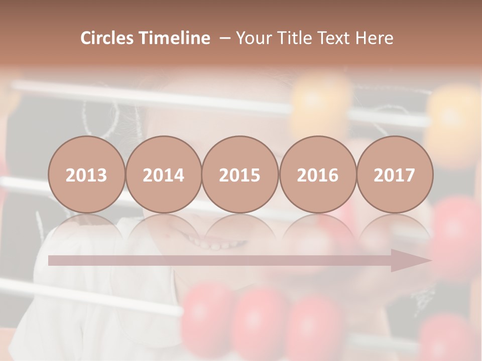 Colored Sign Student PowerPoint Template