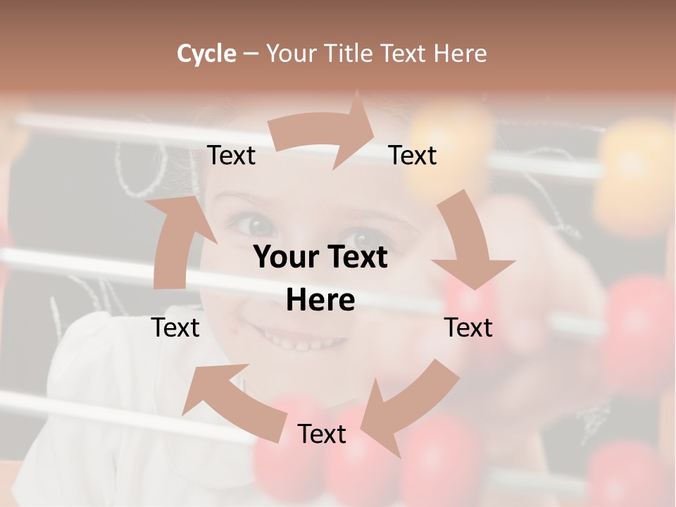 Colored Sign Student PowerPoint Template