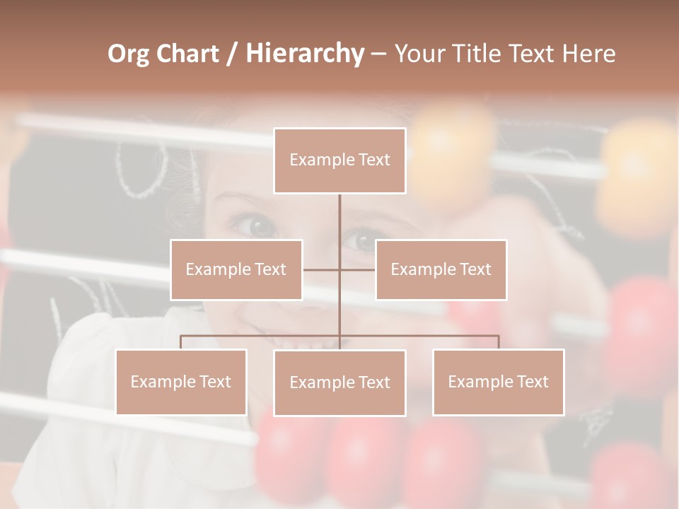 Colored Sign Student PowerPoint Template