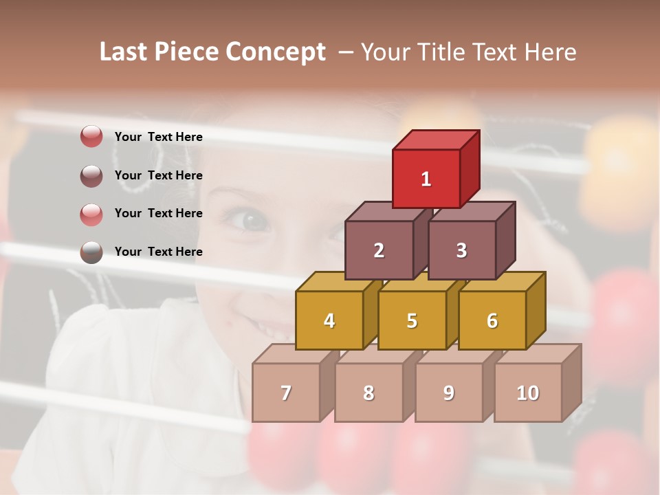 Colored Sign Student PowerPoint Template