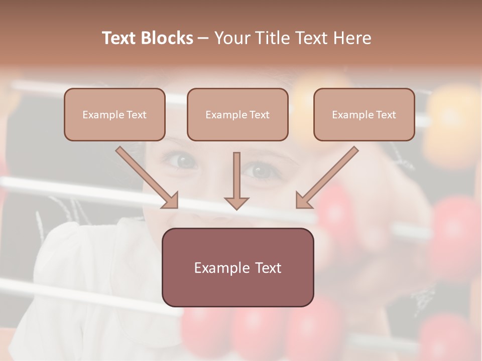 Colored Sign Student PowerPoint Template