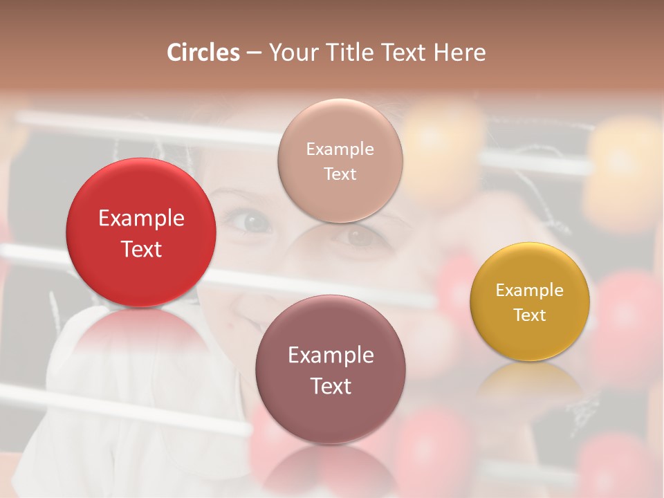 Colored Sign Student PowerPoint Template