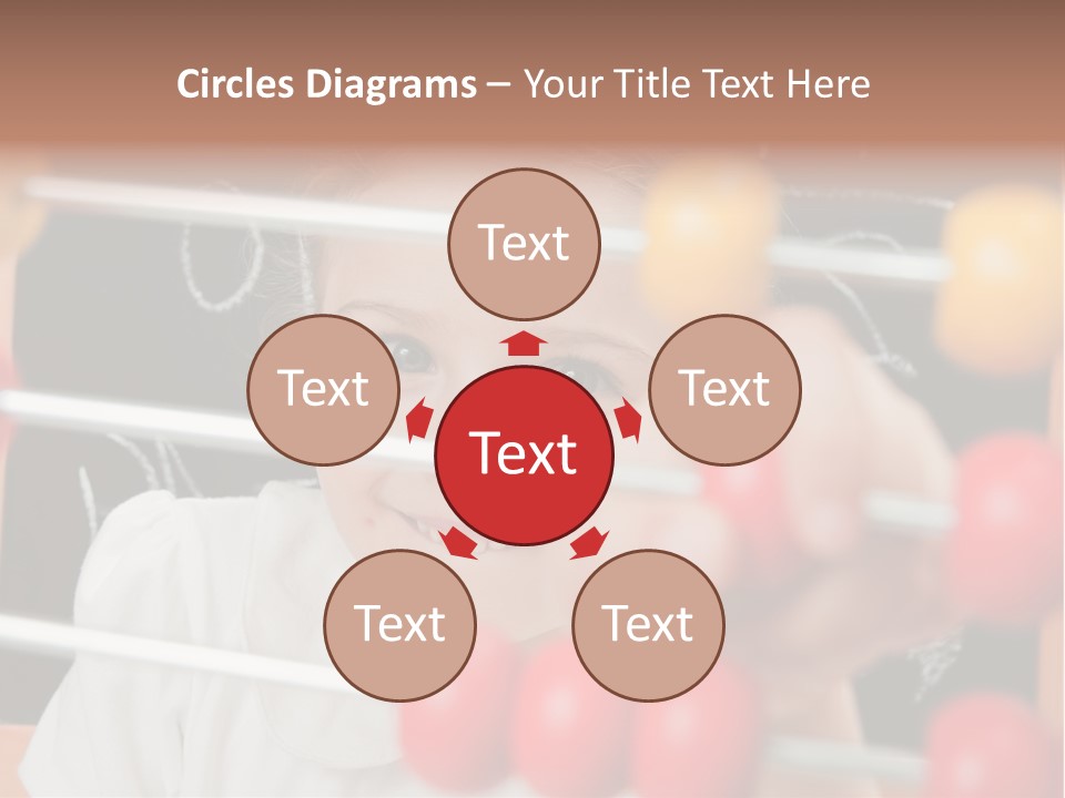 Colored Sign Student PowerPoint Template