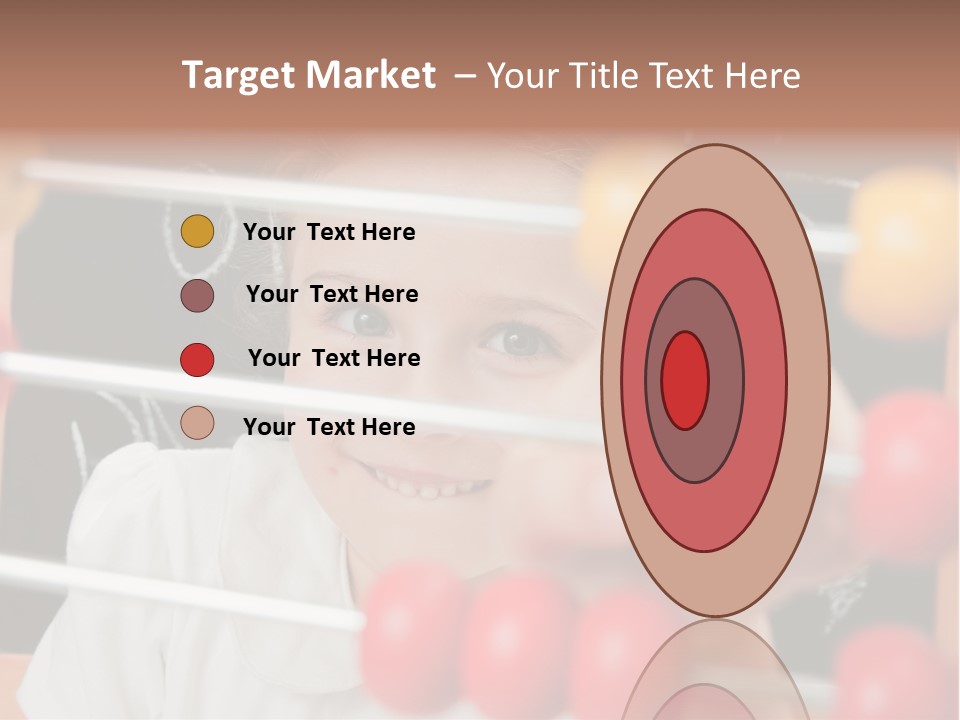 Colored Sign Student PowerPoint Template