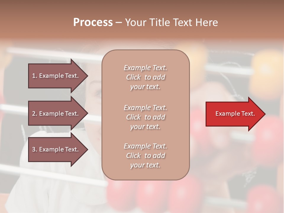 Colored Sign Student PowerPoint Template