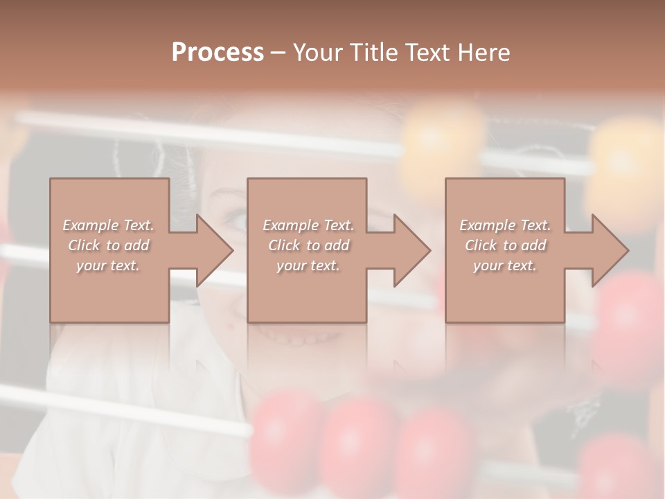 Colored Sign Student PowerPoint Template