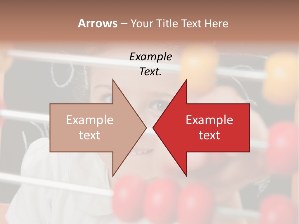 Colored Sign Student PowerPoint Template