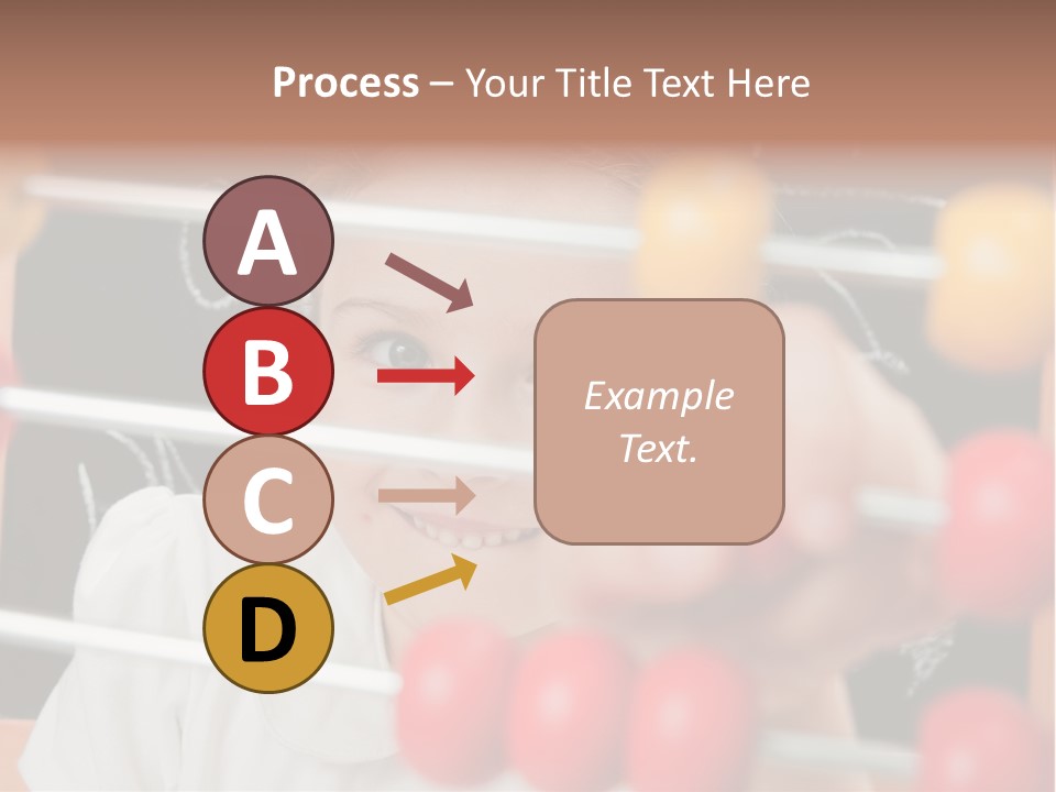 Colored Sign Student PowerPoint Template