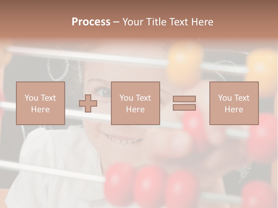 Colored Sign Student PowerPoint Template