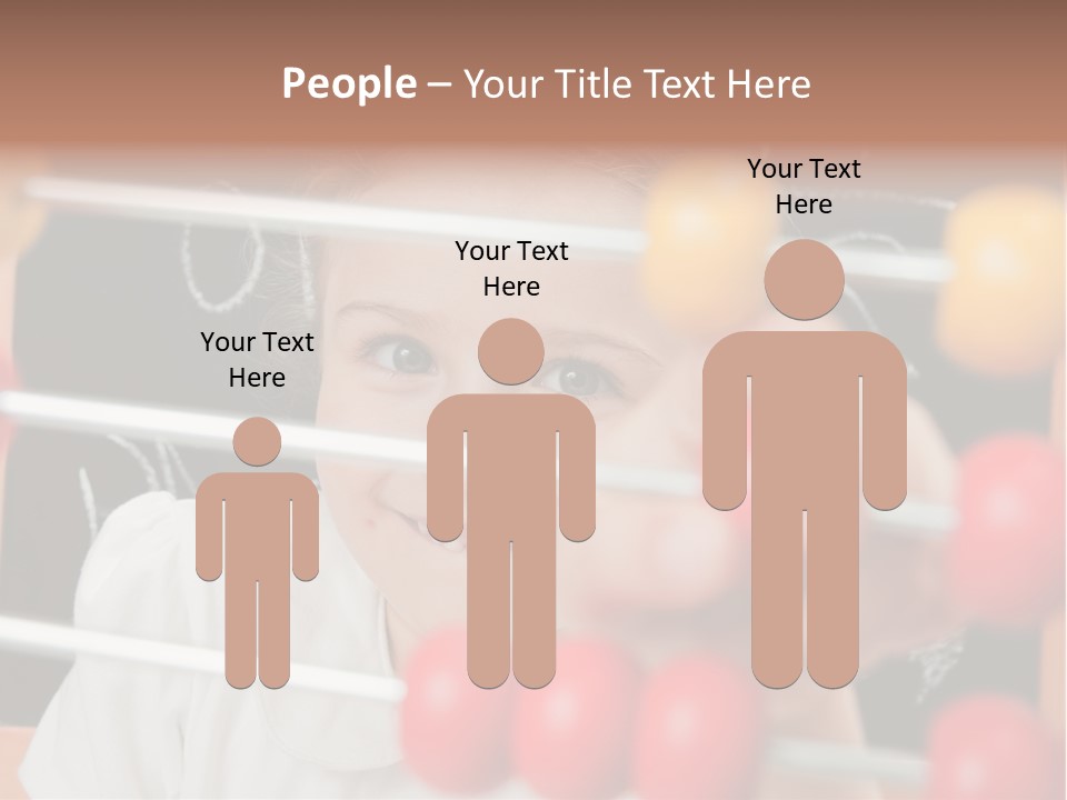 Colored Sign Student PowerPoint Template