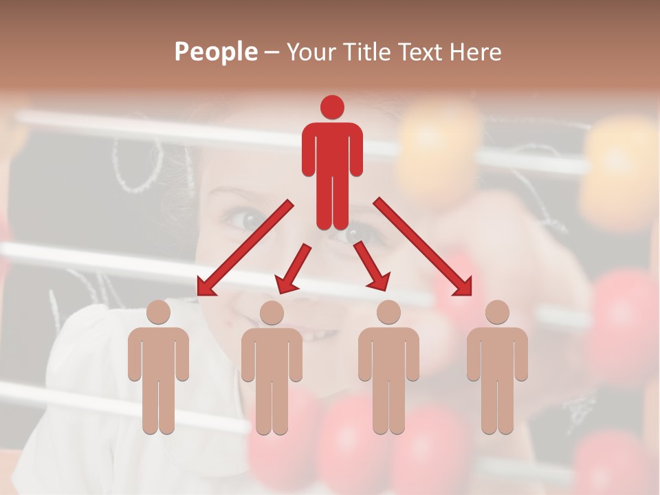 Colored Sign Student PowerPoint Template