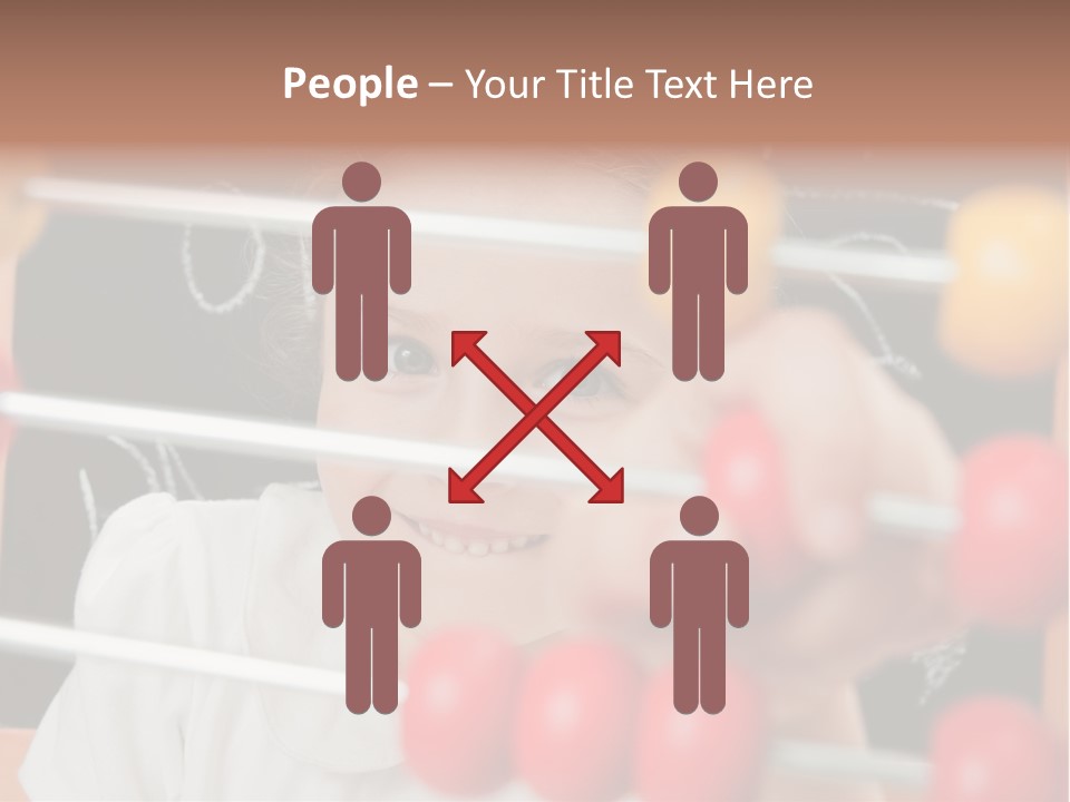 Colored Sign Student PowerPoint Template