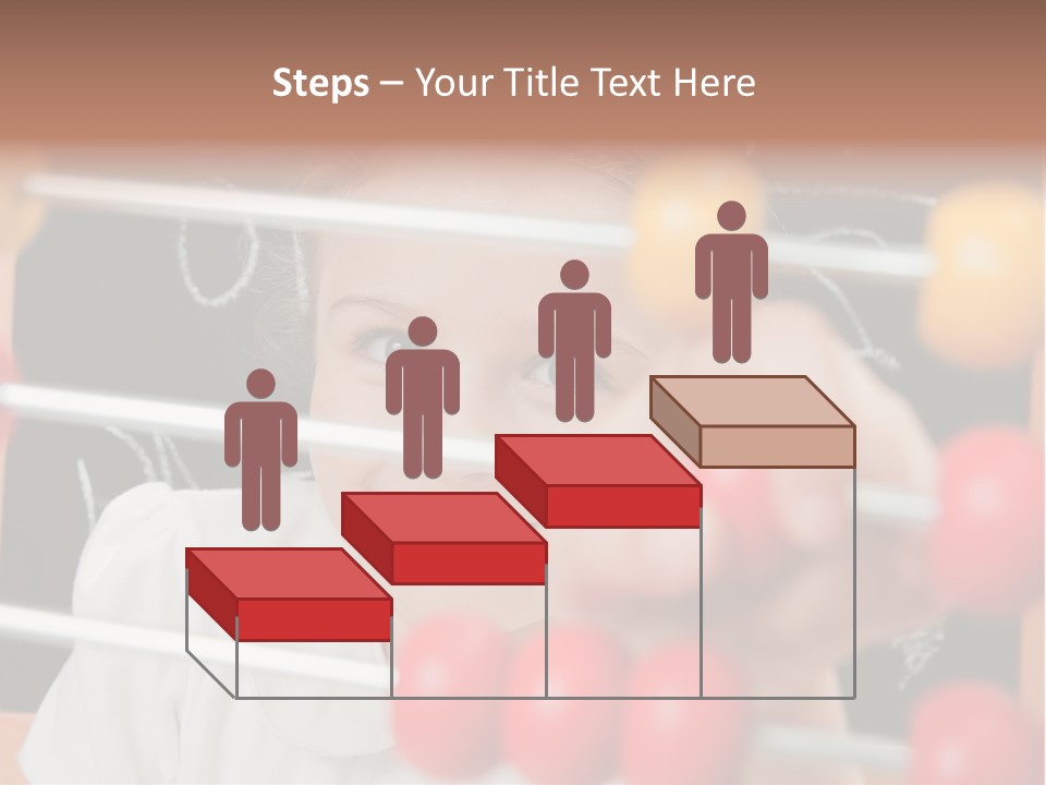 Colored Sign Student PowerPoint Template