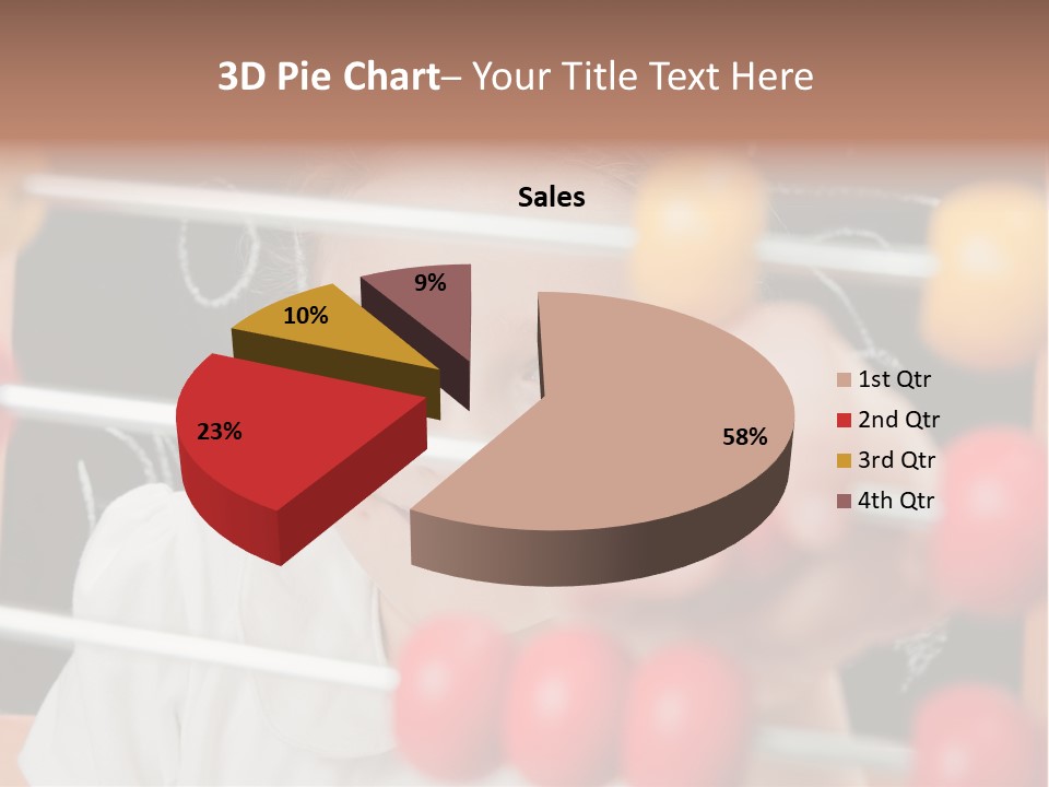Colored Sign Student PowerPoint Template