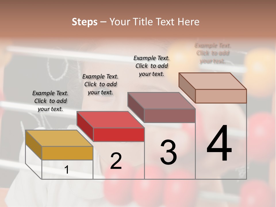 Colored Sign Student PowerPoint Template