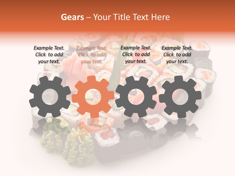 Set Oriental Many PowerPoint Template