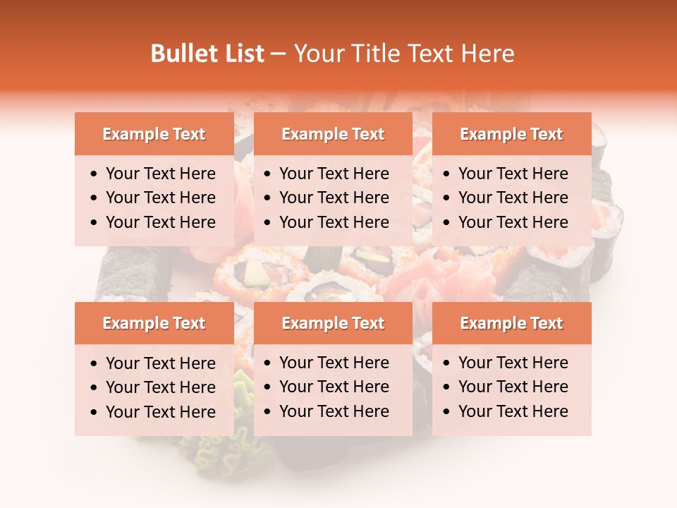 Set Oriental Many PowerPoint Template