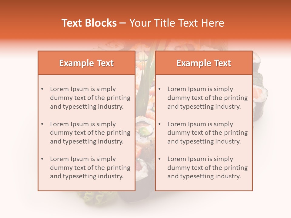 Set Oriental Many PowerPoint Template