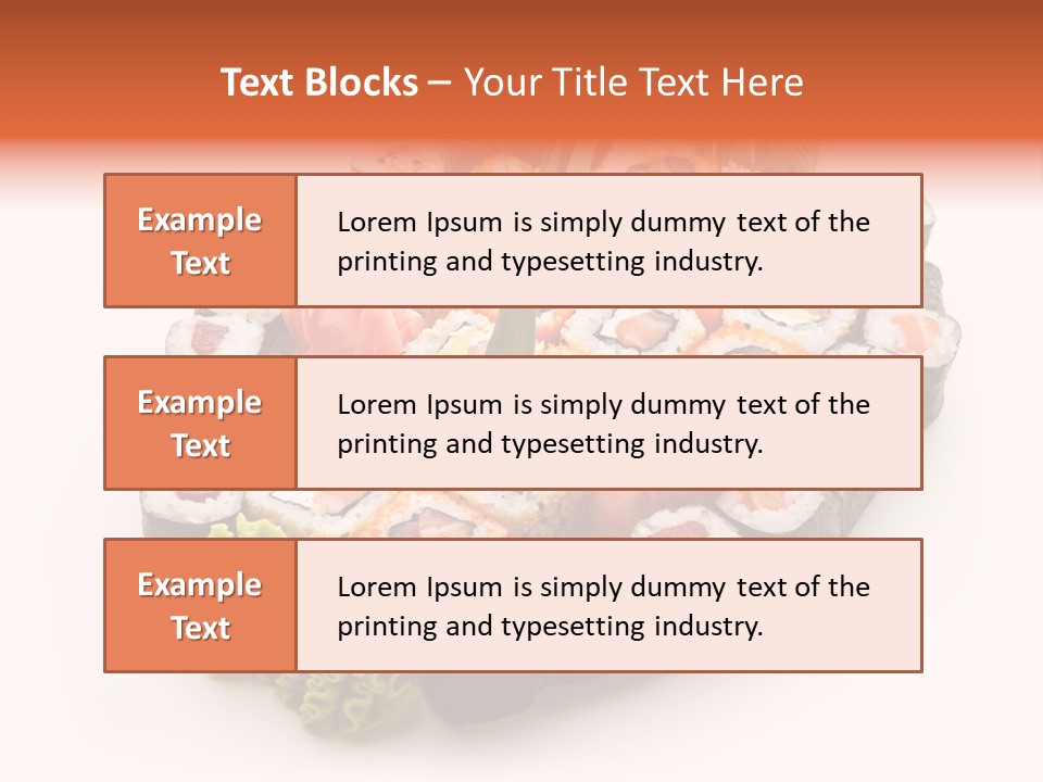 Set Oriental Many PowerPoint Template