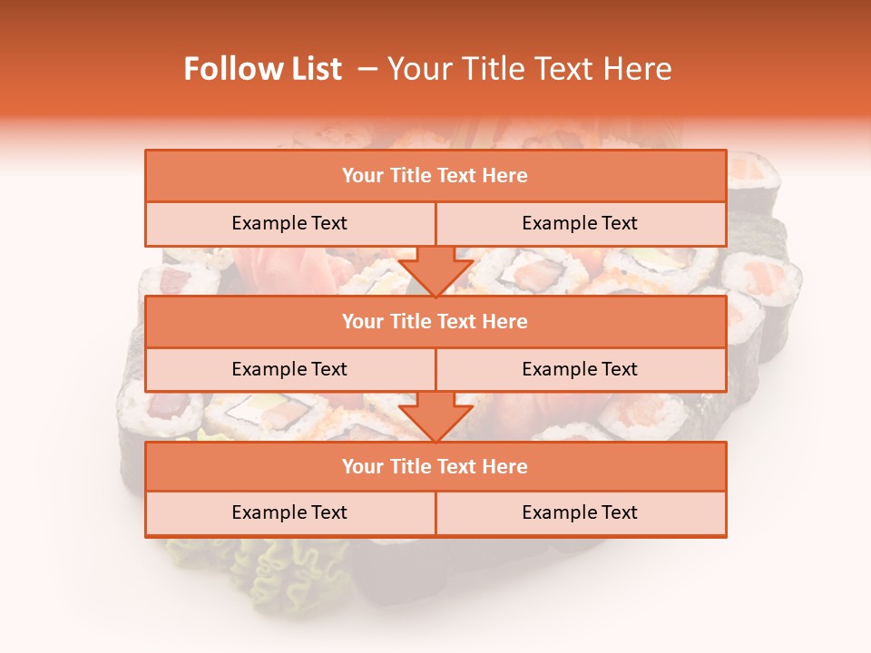 Set Oriental Many PowerPoint Template