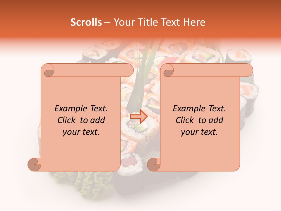 Set Oriental Many PowerPoint Template
