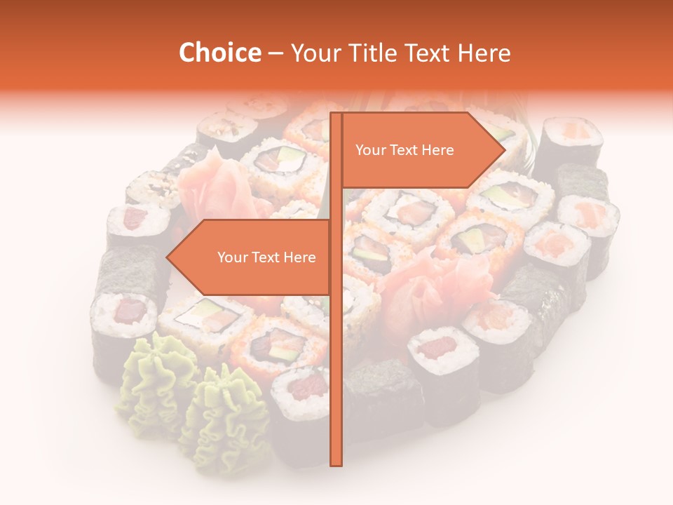 Set Oriental Many PowerPoint Template