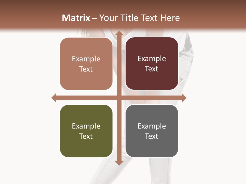 Female Portrait Hot PowerPoint Template