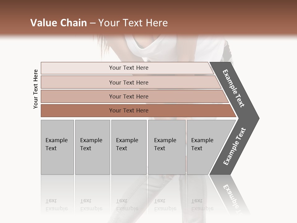 Female Portrait Hot PowerPoint Template