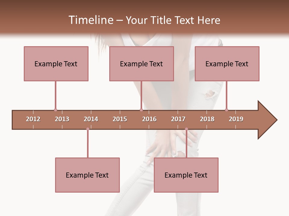 Female Portrait Hot PowerPoint Template