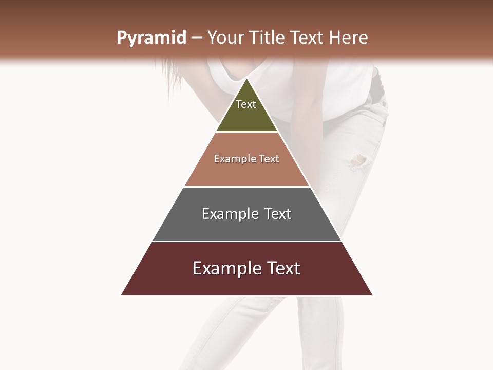 Female Portrait Hot PowerPoint Template