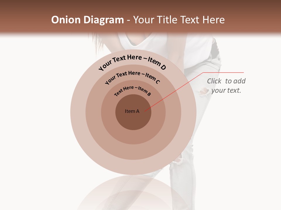 Female Portrait Hot PowerPoint Template