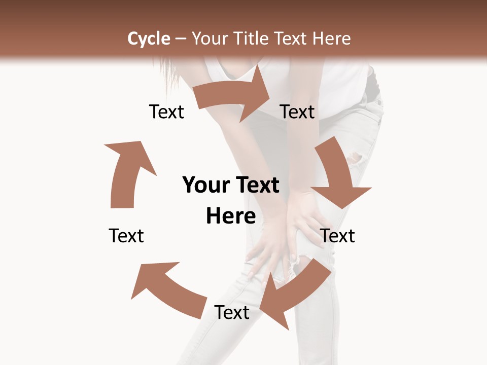 Female Portrait Hot PowerPoint Template