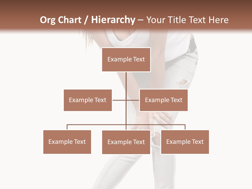 Female Portrait Hot PowerPoint Template