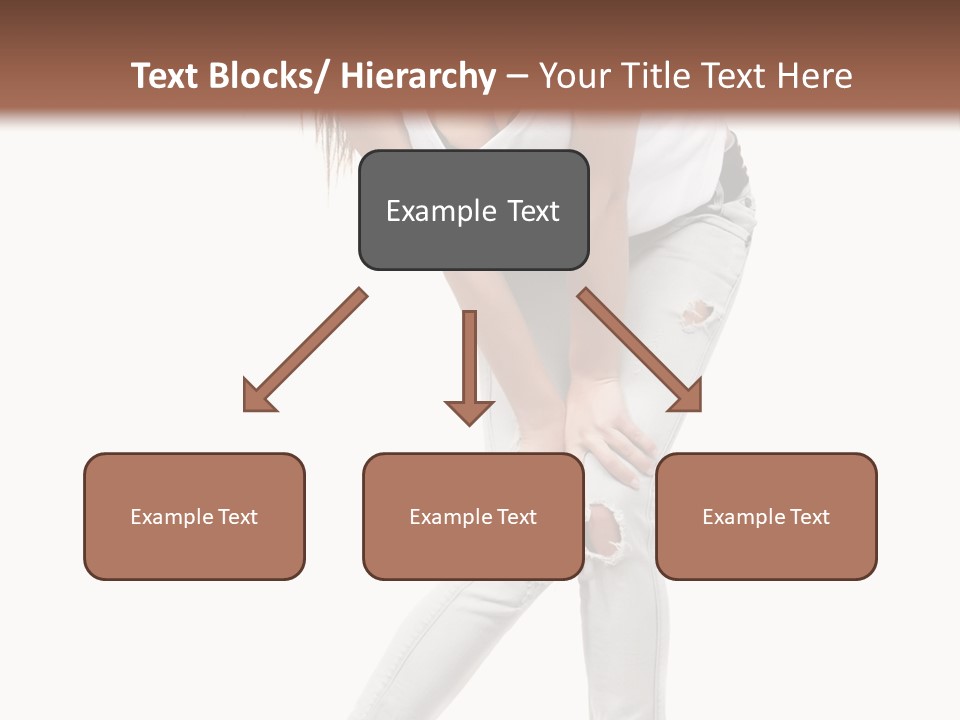 Female Portrait Hot PowerPoint Template