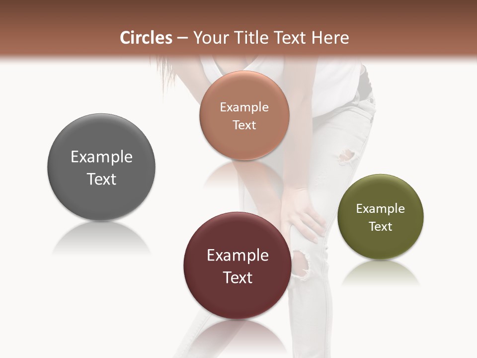 Female Portrait Hot PowerPoint Template