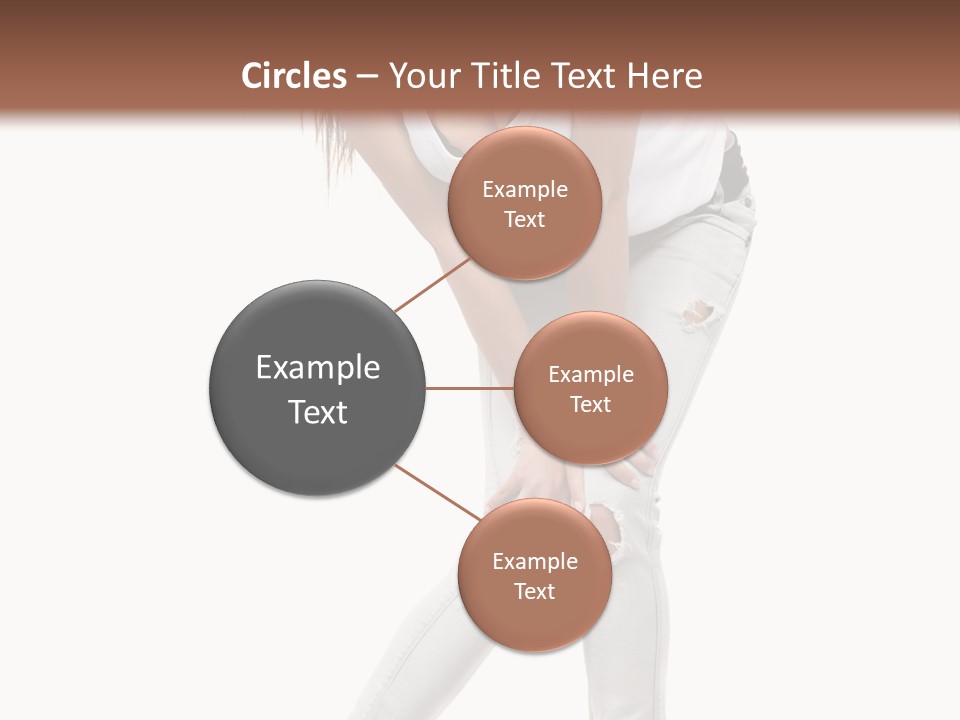 Female Portrait Hot PowerPoint Template