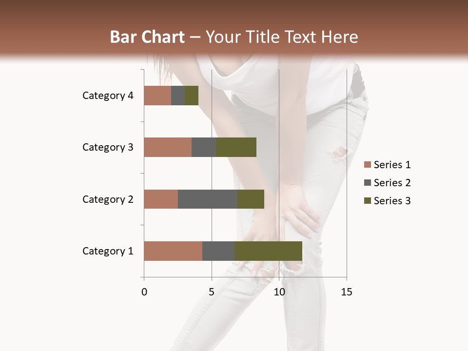 Female Portrait Hot PowerPoint Template