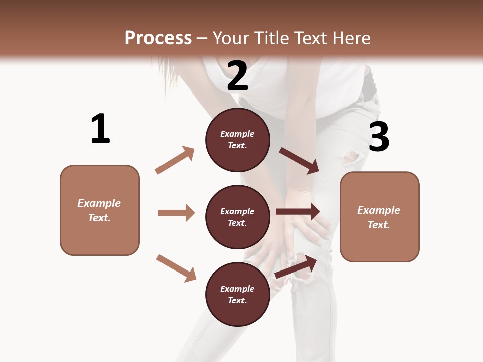 Female Portrait Hot PowerPoint Template