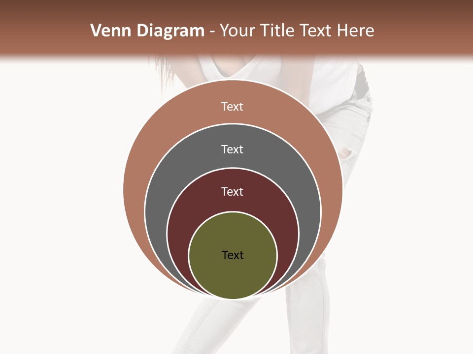 Female Portrait Hot PowerPoint Template